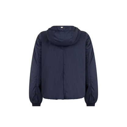 Herno Blue Polyamide Full-Length Jacket