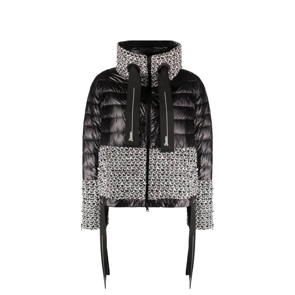 Herno Black Polyamide Full-Length Jacket