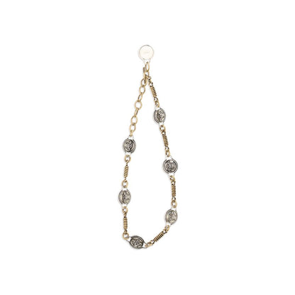 Versace Silver Brass Necklace