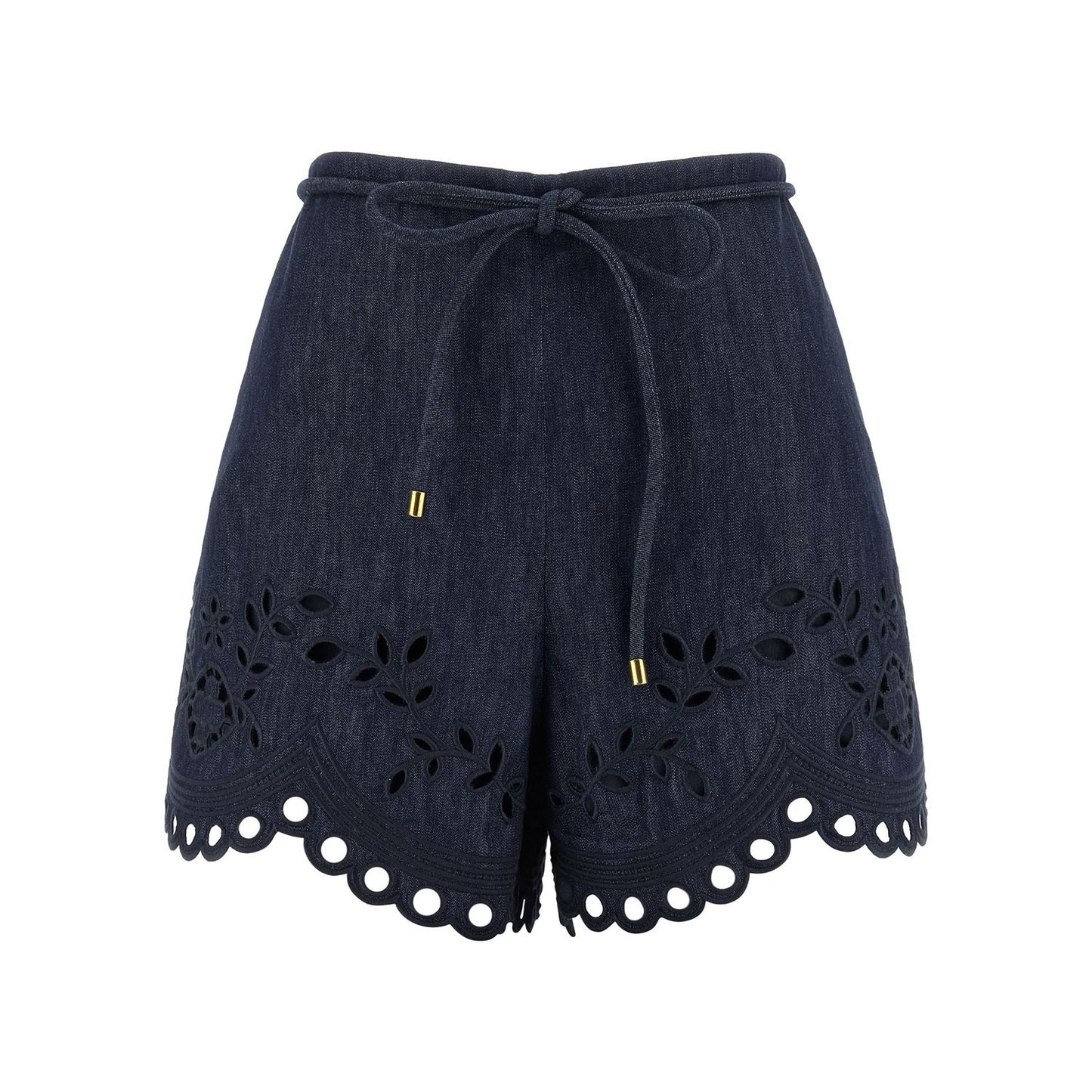 Zimmermann Blue Cotton Bermuda Shorts