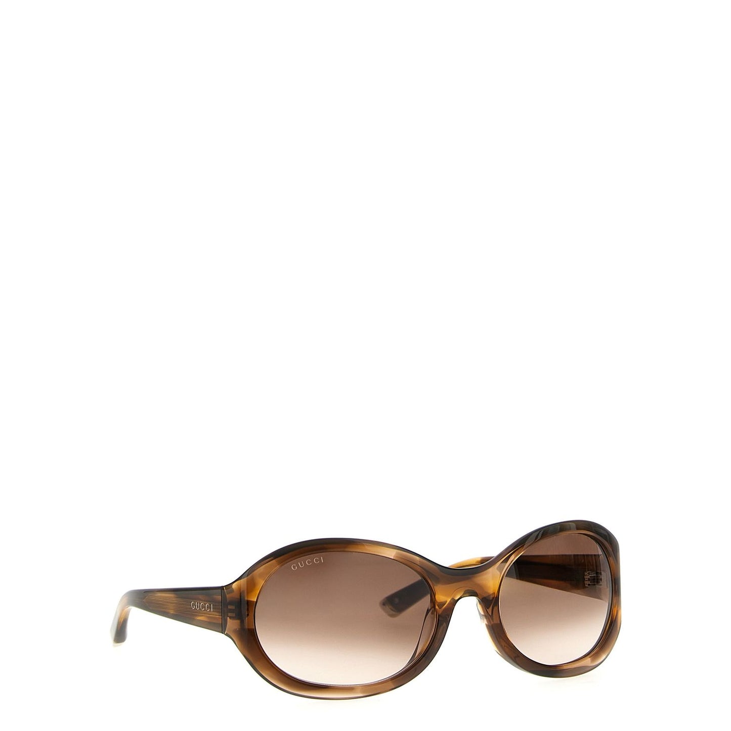 Gucci Brown Acetate Sunglasses