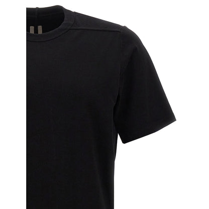 Rick Owens Black Cotton T-Shirt