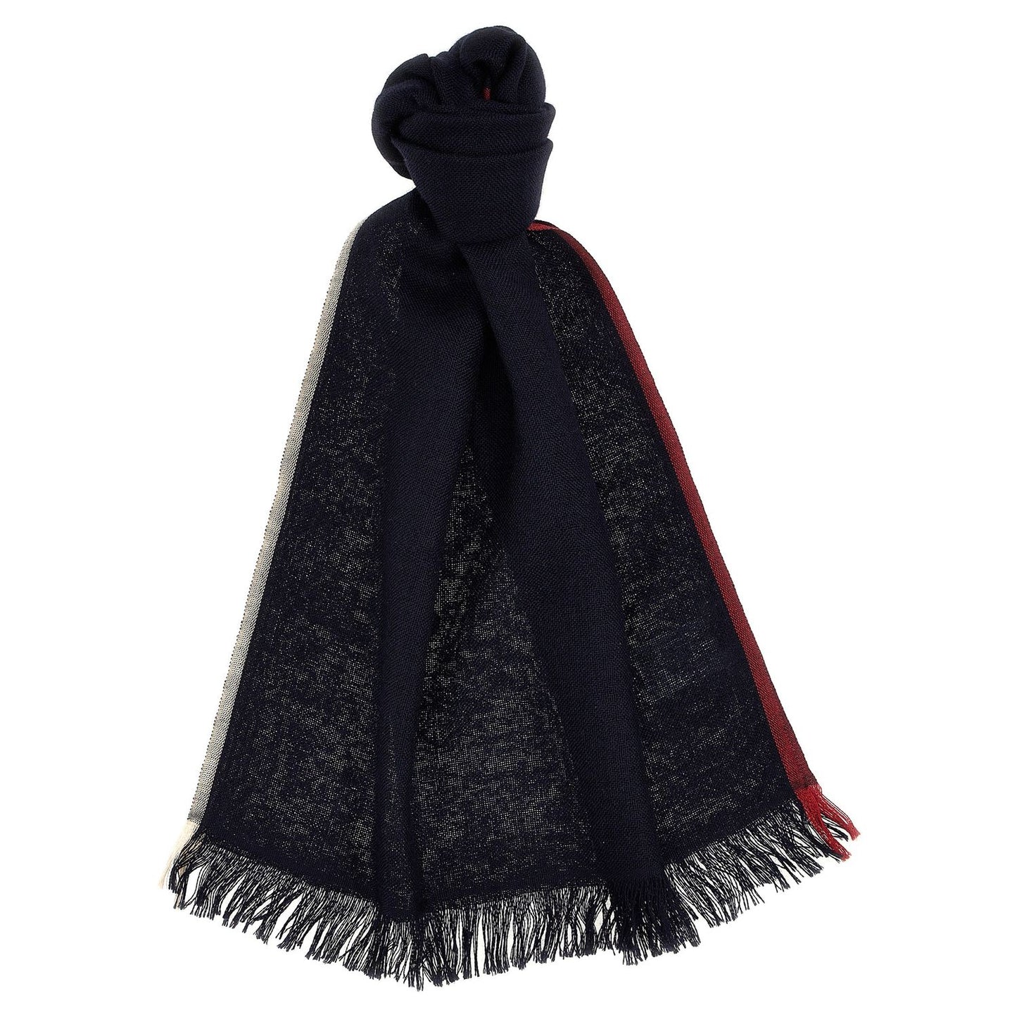 Brunello Cucinelli Blue Cashmere Scarf