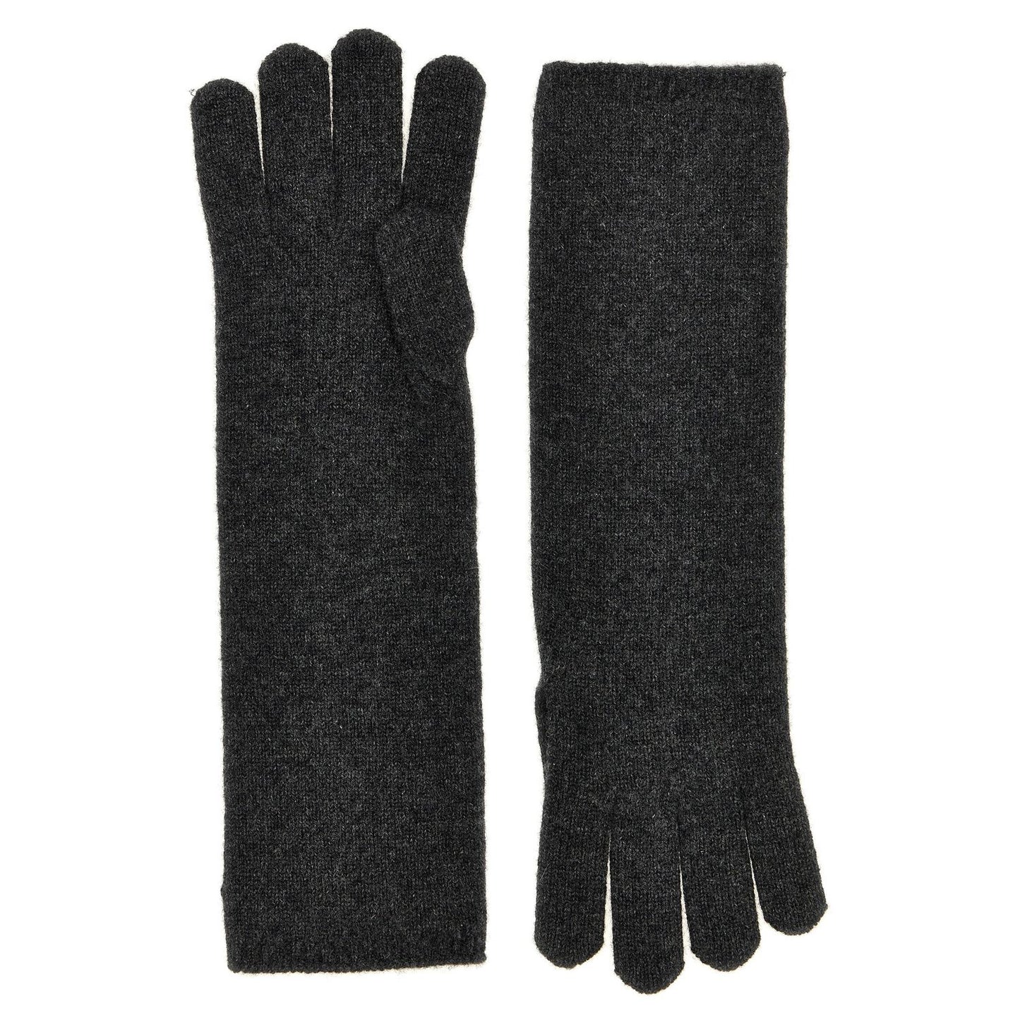 Max Mara Gray Cashmere Gloves
