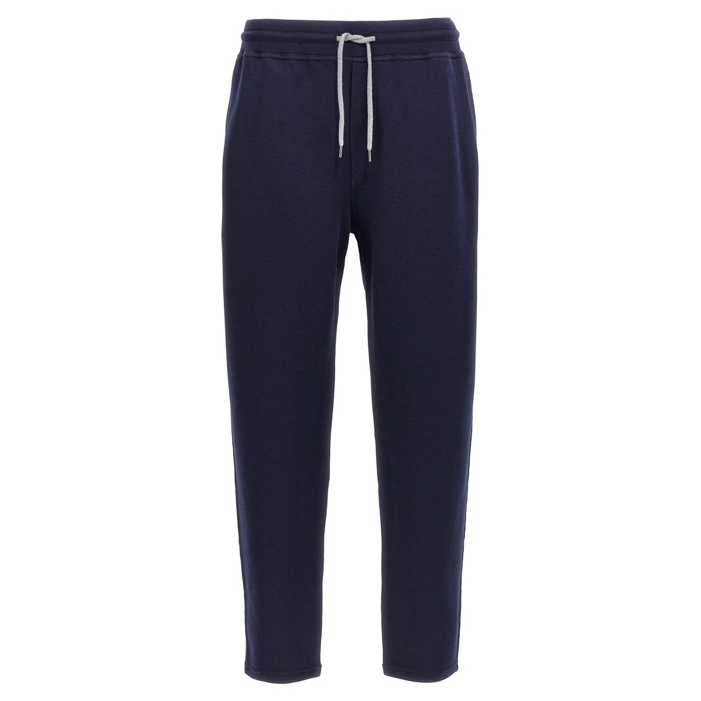 Brunello Cucinelli Blue Cotton Joggers (Workout Pants)