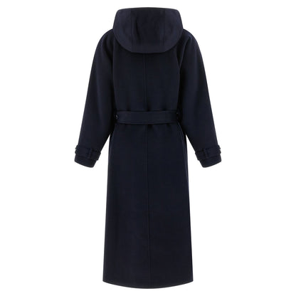 PINKO Blue Polyamide Coat