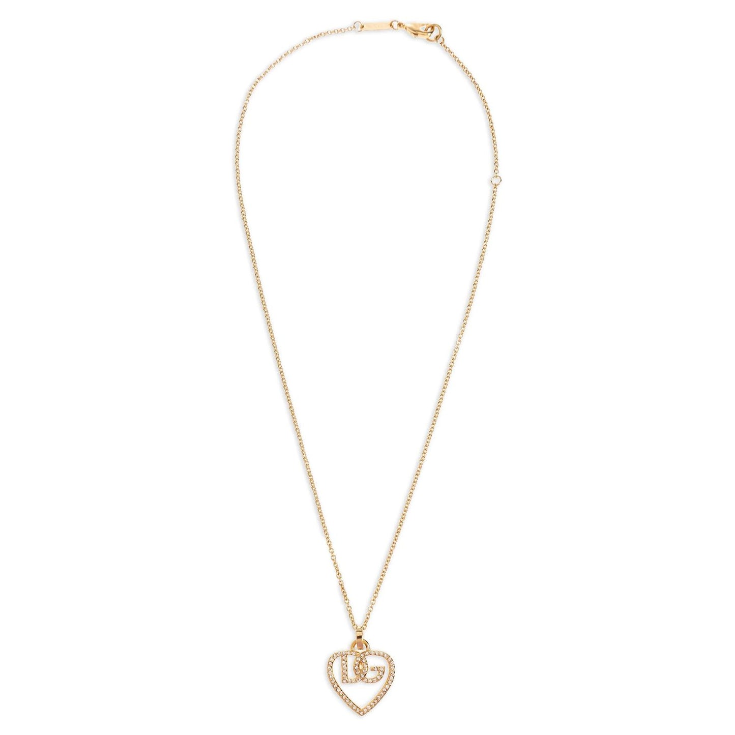Dolce & Gabbana Gold Brass Necklace