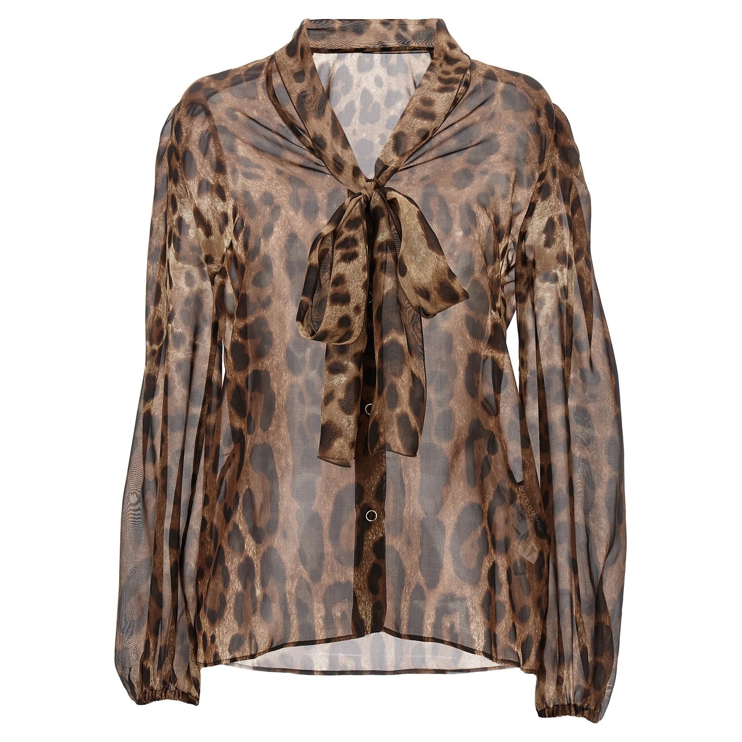 Dolce & Gabbana Multicolor Silk Blouse