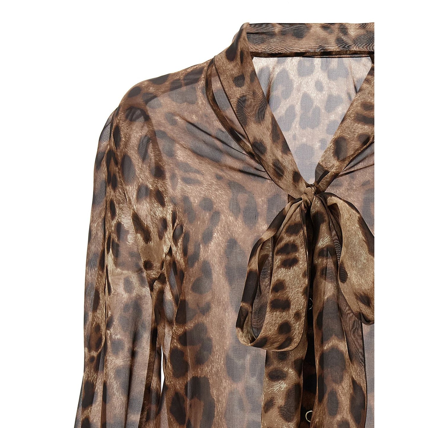 Dolce & Gabbana Multicolor Silk Blouse