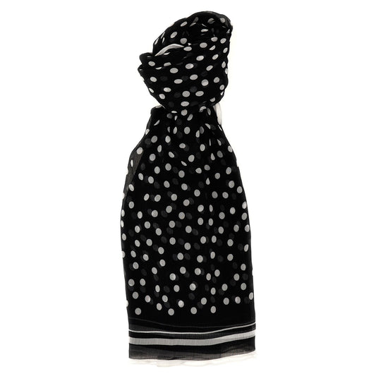 Dolce & Gabbana Bicolor Silk Scarf