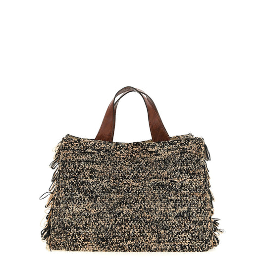 Ibeliv Bicolor Raffia Handbag