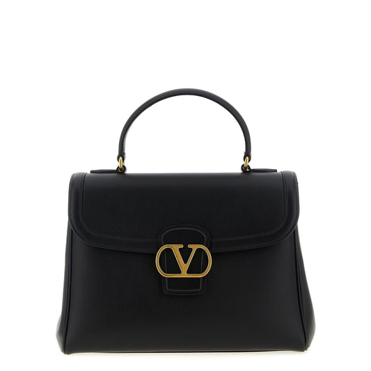 Valentino Garavani Black Calfskin Handbag
