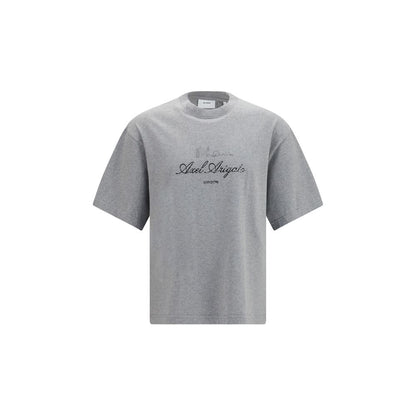 Axel Arigato Gray Cotton T-Shirt