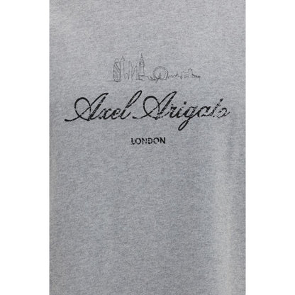 Axel Arigato Gray Cotton T-Shirt