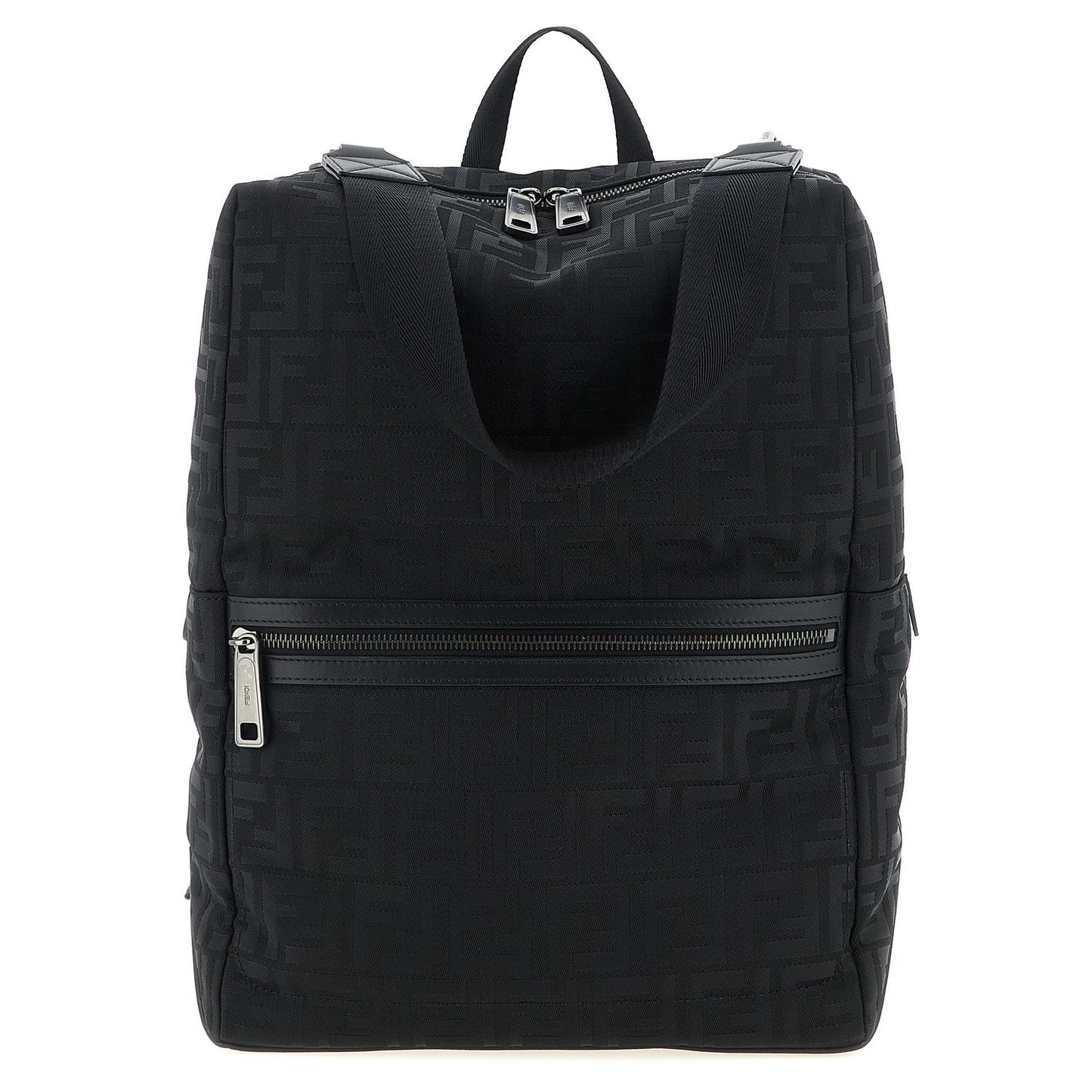 Fendi Black Polyamide Backpack