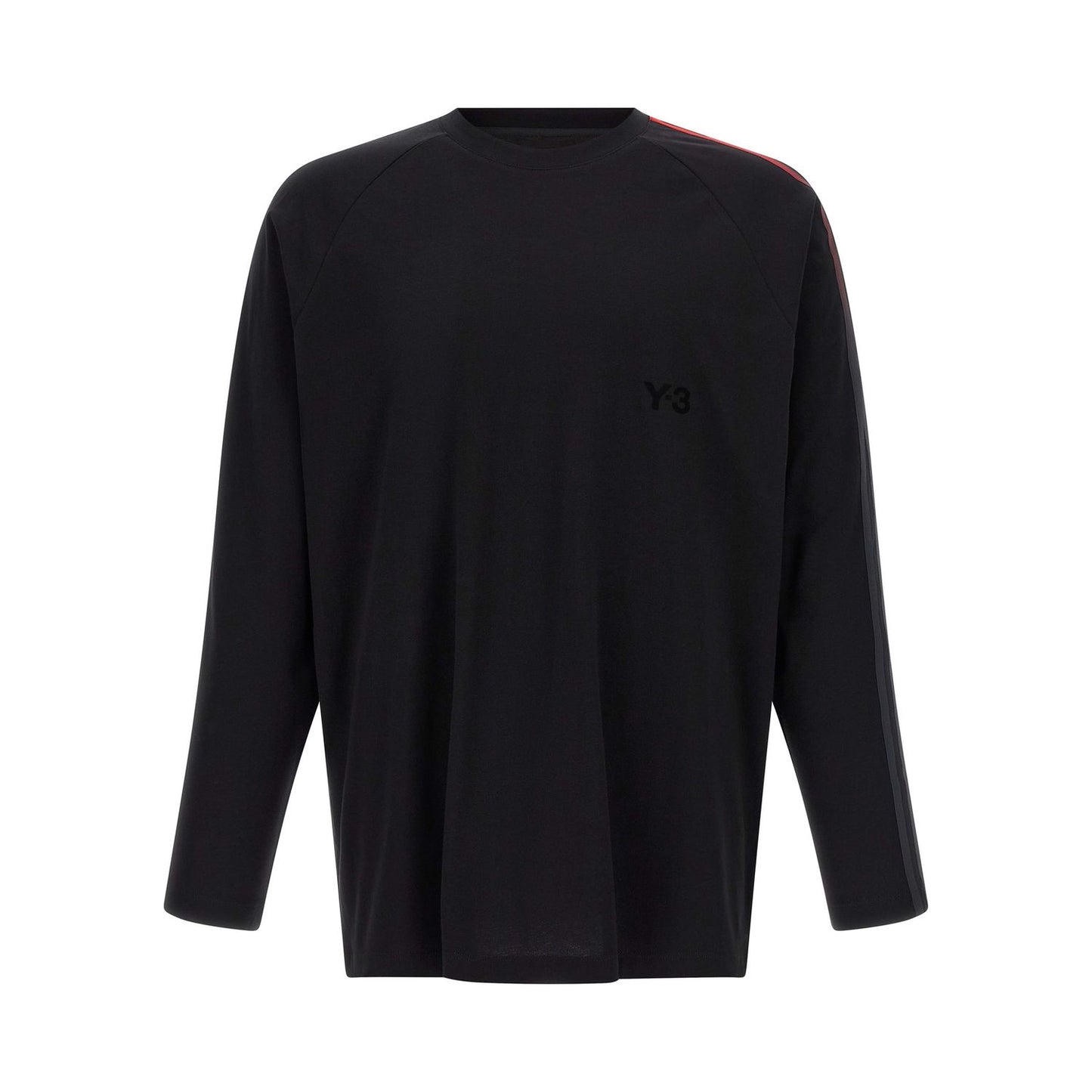 Y-3 Black Cotton T-Shirt
