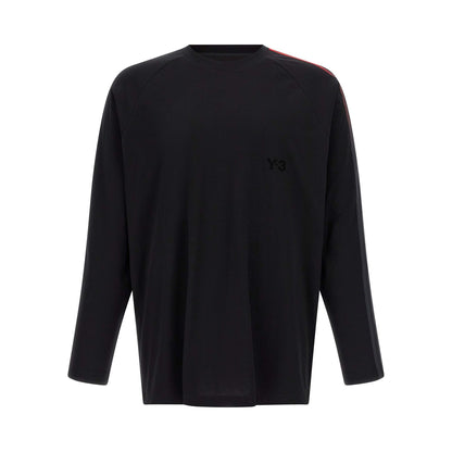 Y-3 Black Cotton T-Shirt