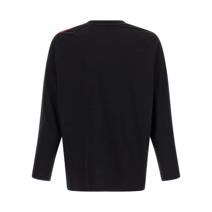 Y-3 Black Cotton T-Shirt