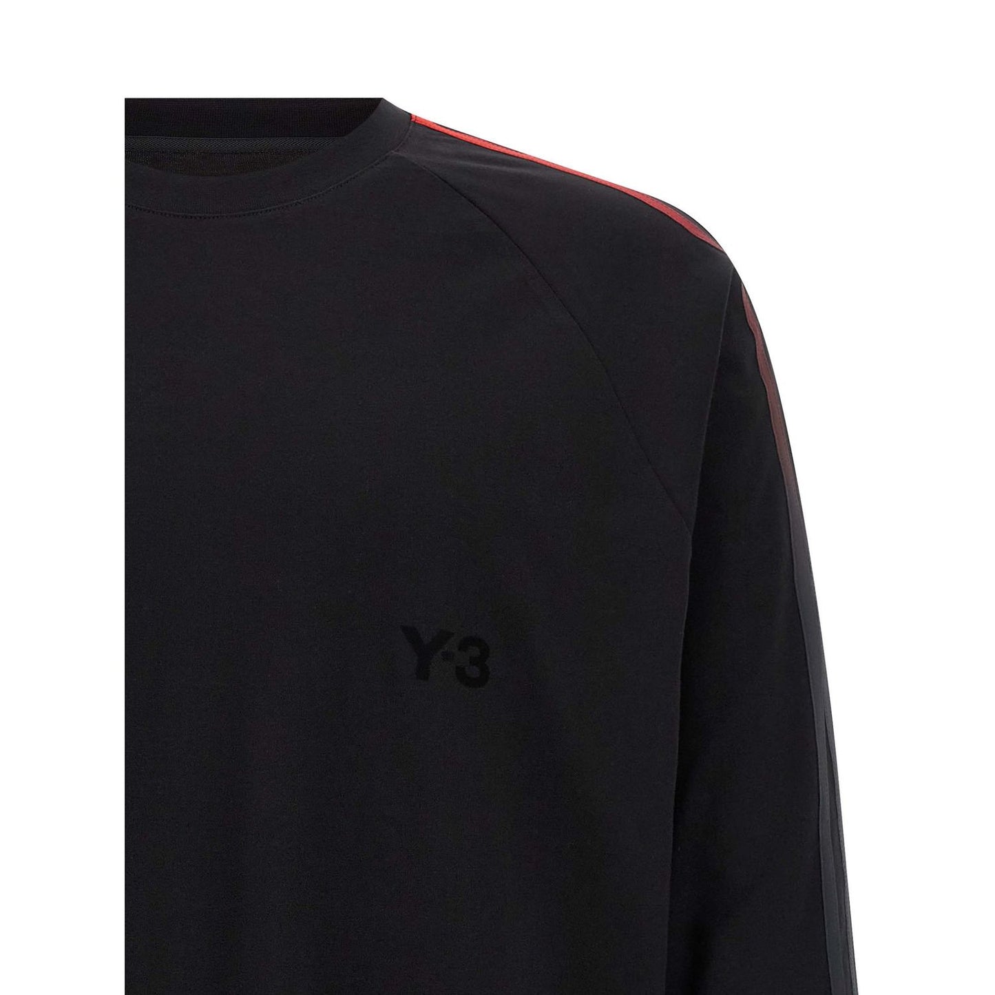 Y-3 Black Cotton T-Shirt