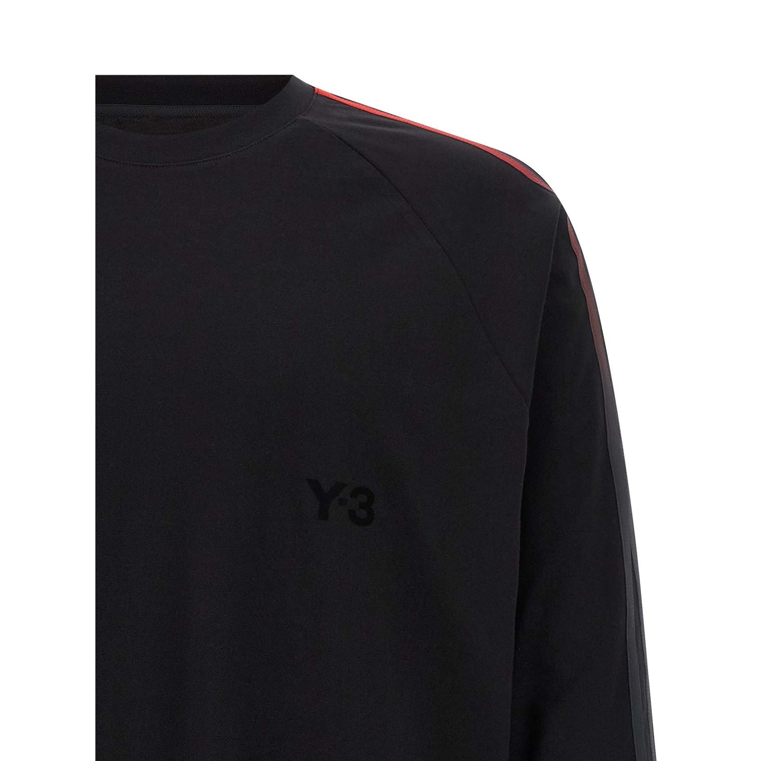 Y-3 Black Cotton T-Shirt