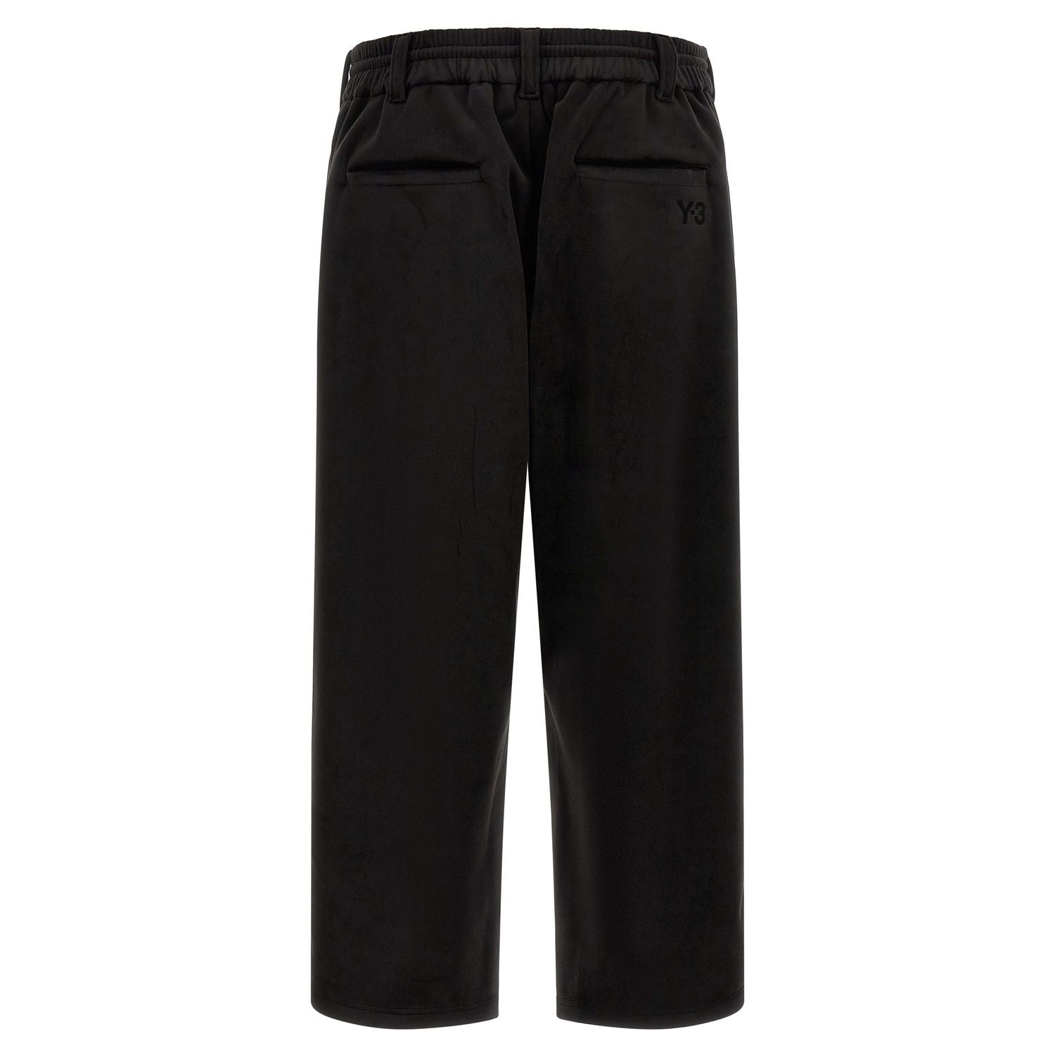 Y-3 Black Recycled Polyester Joggers (Workout Pants)