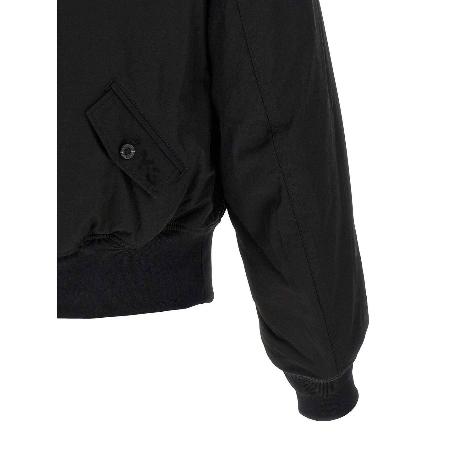 Y-3 Black Polyamide Bomber