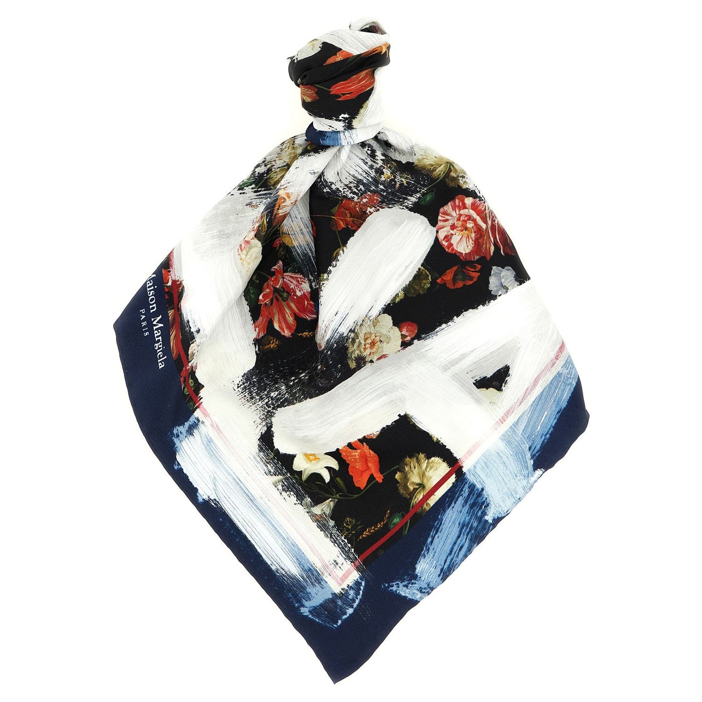 Maison Margiela Multicolor Silk Foulard