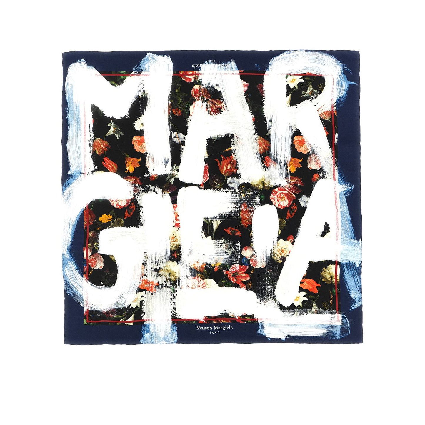 Maison Margiela Multicolor Silk Foulard
