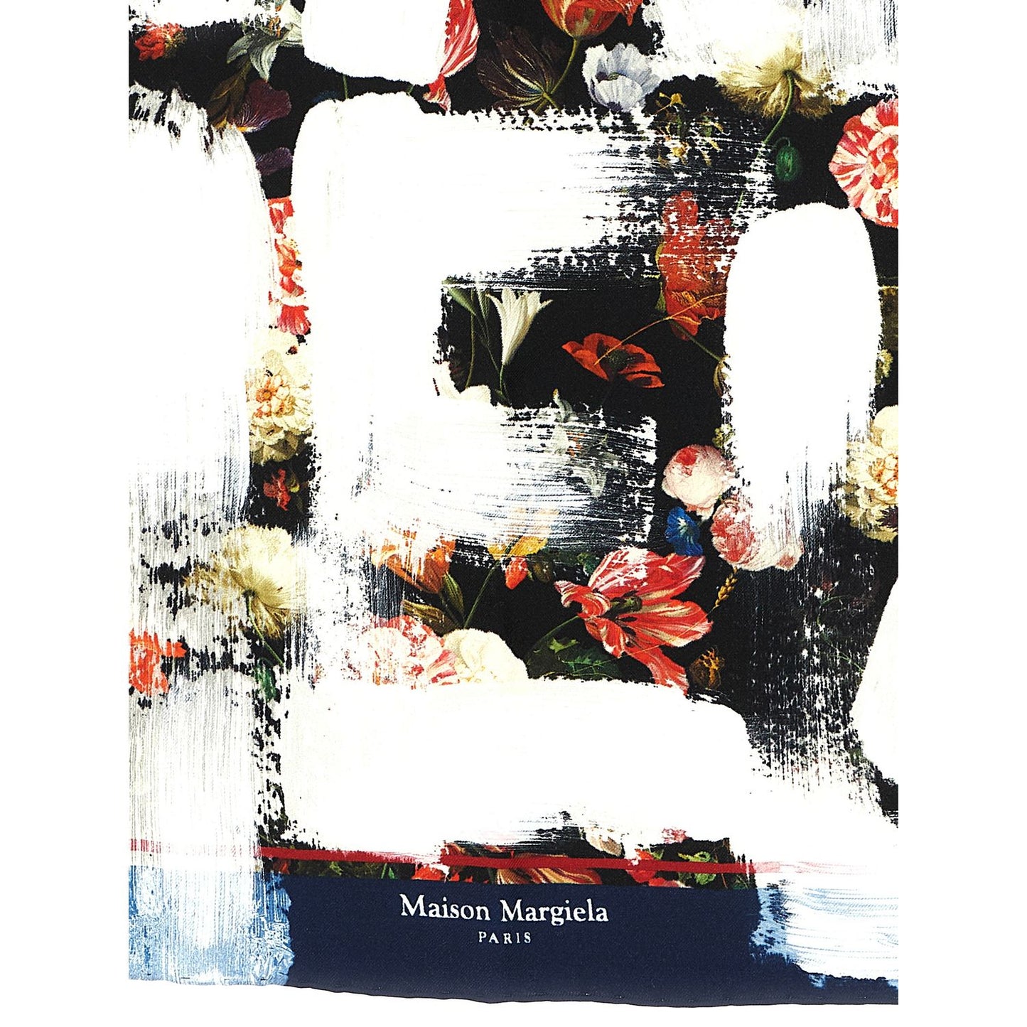 Maison Margiela Multicolor Silk Foulard