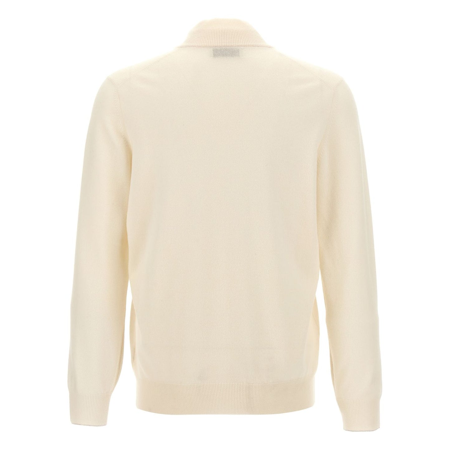 Brunello Cucinelli White Cashmere Cardigan