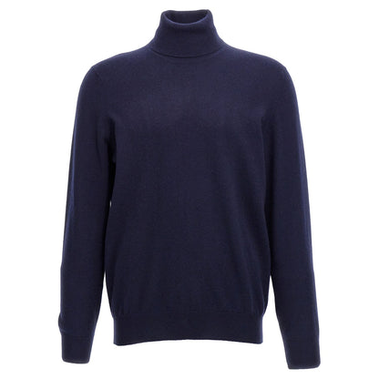 Brunello Cucinelli Blue Cashmere Cardigan