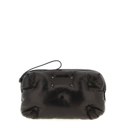 Maison Margiela Black Lambskin Crossbody Bag