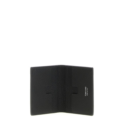 Tom Ford Black Calfskin Cardholder
