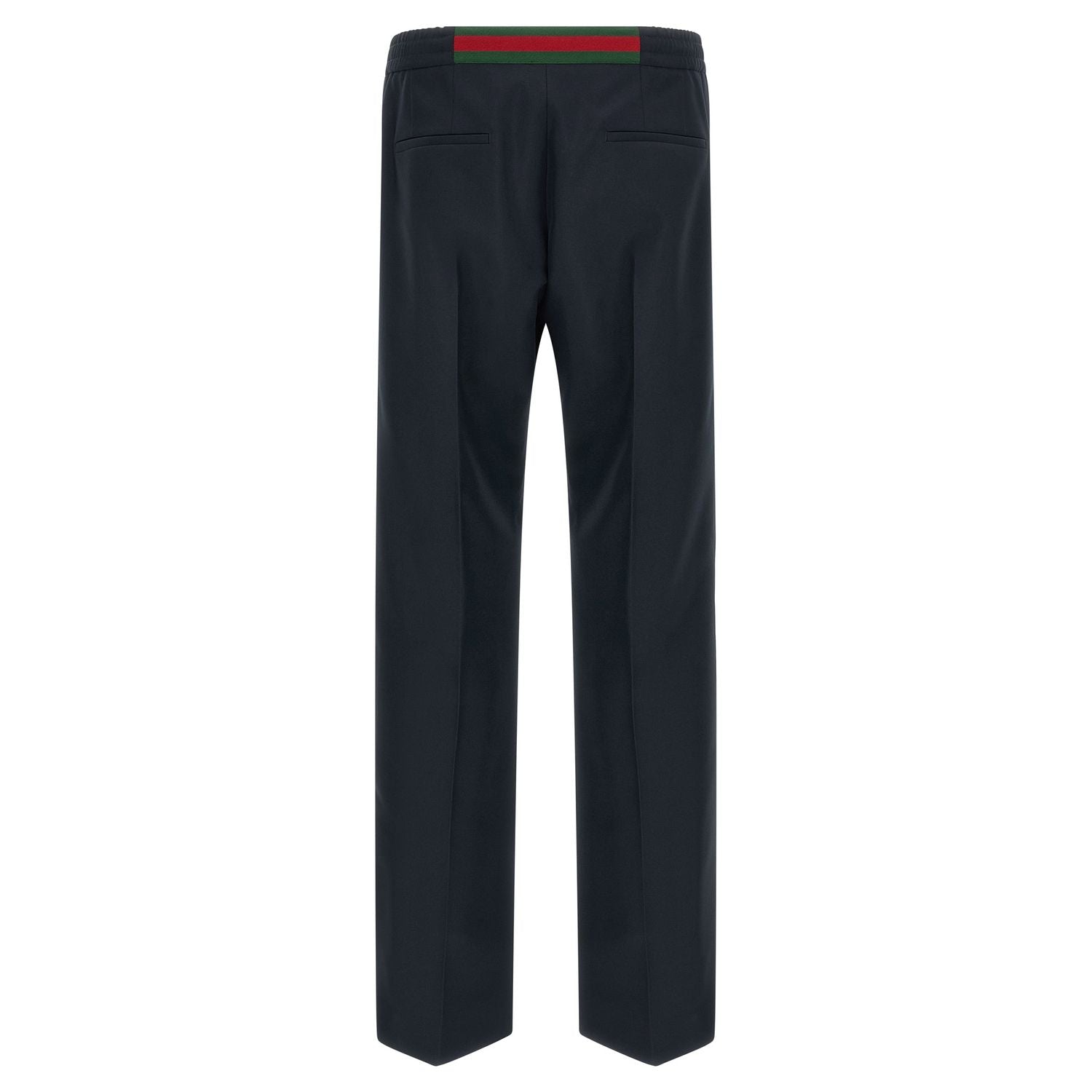 Gucci Blue Polyester Casual Pants