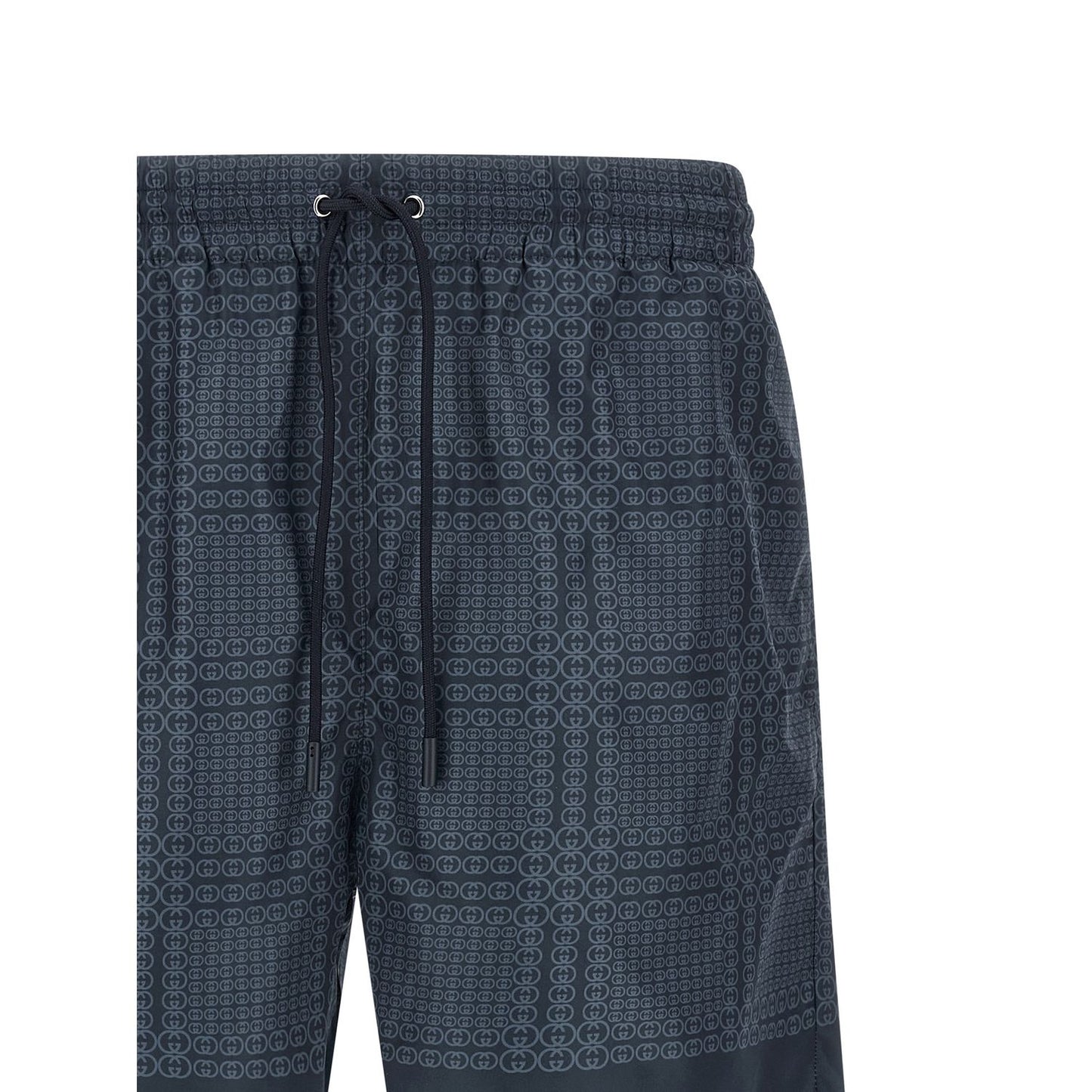 Gucci Blue Polyester Swim Shorts