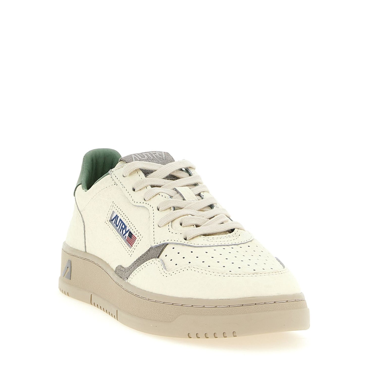Autry Bicolor Cowhide Low Top Sneakers
