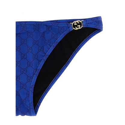 Gucci Blue Fabric Bikini