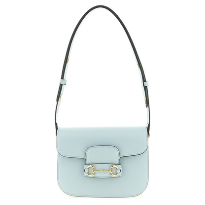 Gucci Blue Calfskin Shoulder Bag