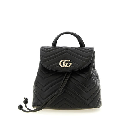Gucci Black Lamb Leather Backpack