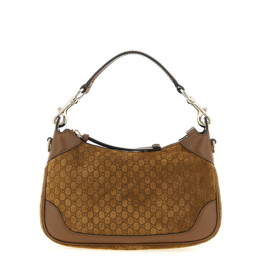 Gucci Brown Calfskin Shoulder Bag