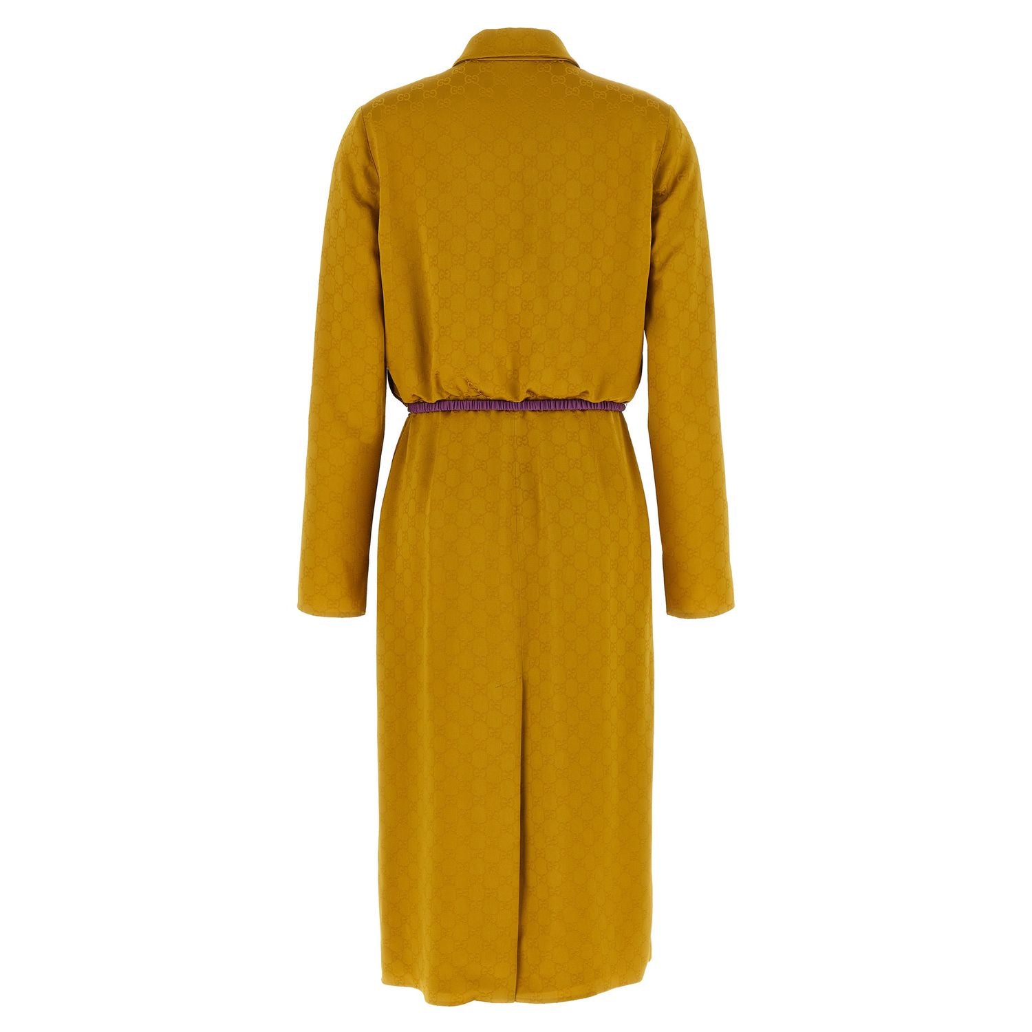 Gucci Bicolor Viscose Midi Dress
