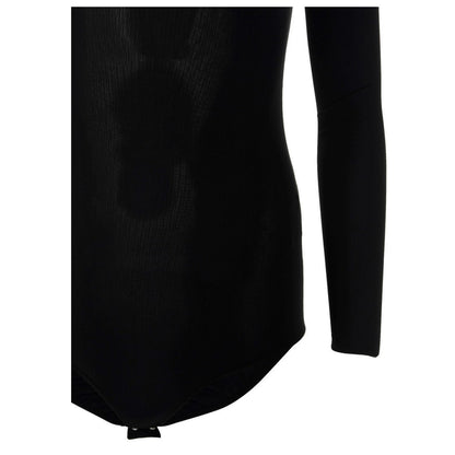 Maison Margiela Black Polyamide Bodysuit