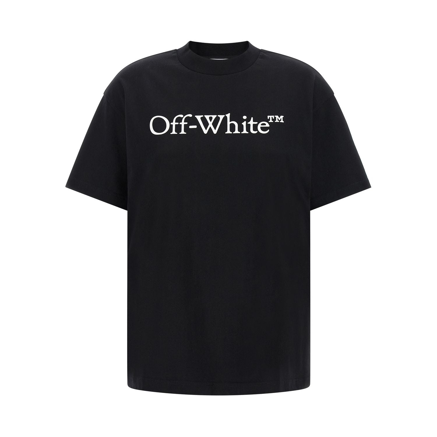 Off-White Black Cotton T-Shirt