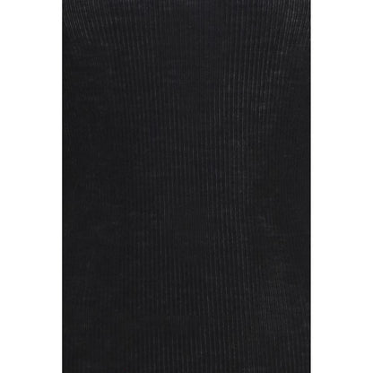 Rick Owens Black Wool Oves Aries Sweatshirt