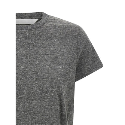 Mother Denim Gray Polyester T-Shirt