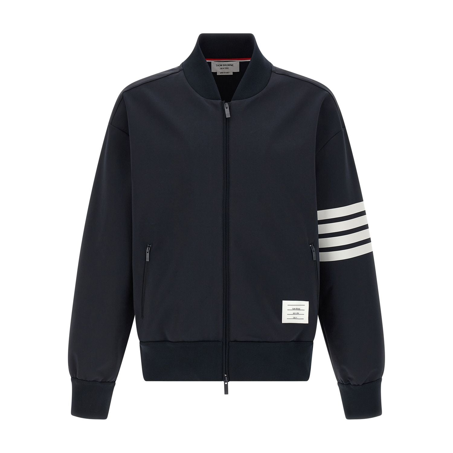 Thom Browne Blue Viscose Bomber