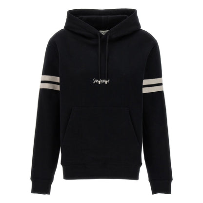 Saint Laurent Bicolor Cotton Sweatshirt