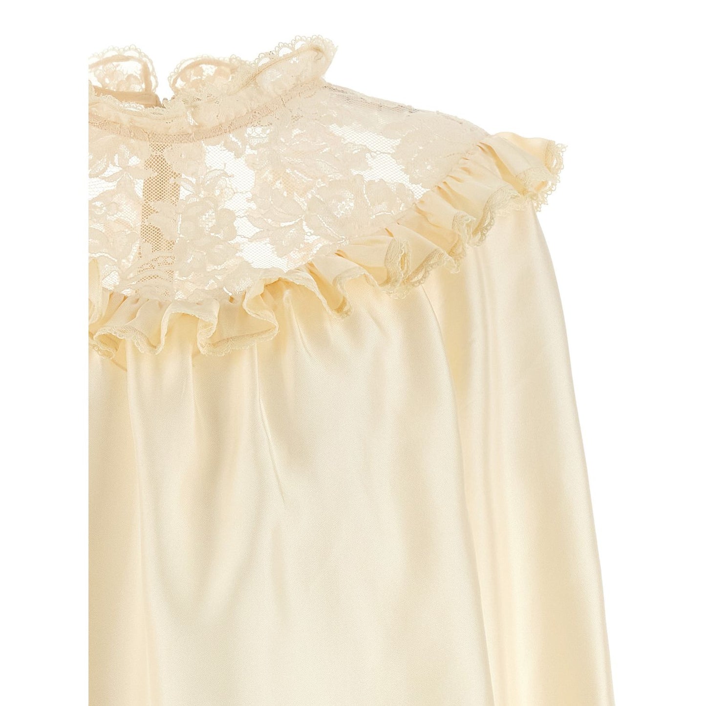 Zimmermann Beige Silk Blouse