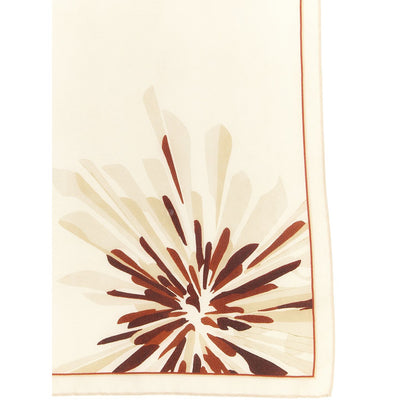 Brunello Cucinelli Beige Silk Scarf