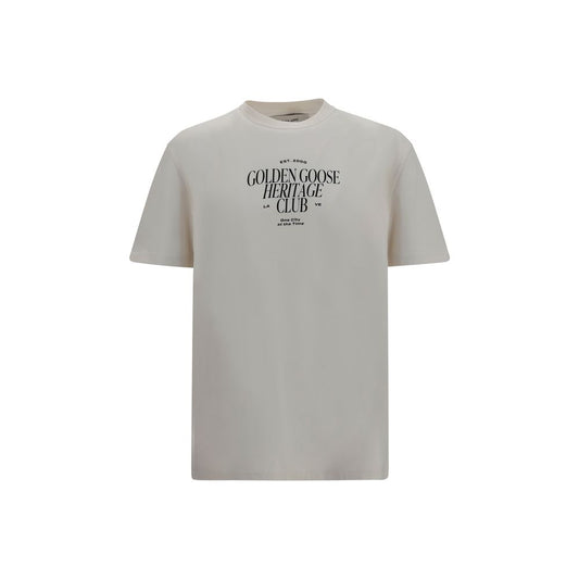 Golden Goose White Cotton T-Shirt